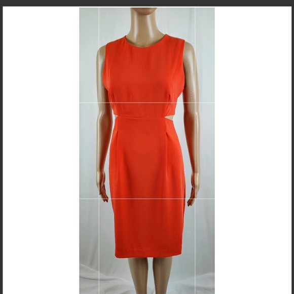 Trina Turk orange dress size 4(S) - Picture 2 of 6